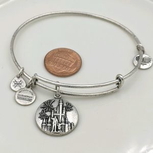 Alex and Ani Silver Disney Parks Partners Bracelet